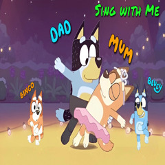 Bandit & Chilli Heeler (with Bluey & Bingo) - Sing with Me (The Wiggles) (AI Cover)