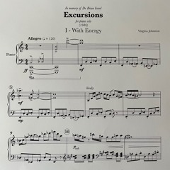 Excursions for piano solo