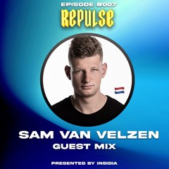 Repulse Techno Radio #007 by INSIDIA - Sam Van Velzen Guest Mix | Live