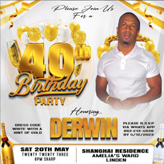 Bobby Kush & Jerome In Linden At Derwin 40th Birthday May 20th - Live Audio
