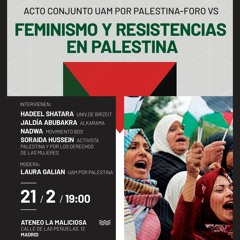 Foro Viento Sur: Feminismos y resistencias en Palestina
