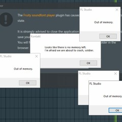 megalo out of memory a fl studio 32 bit megalovania