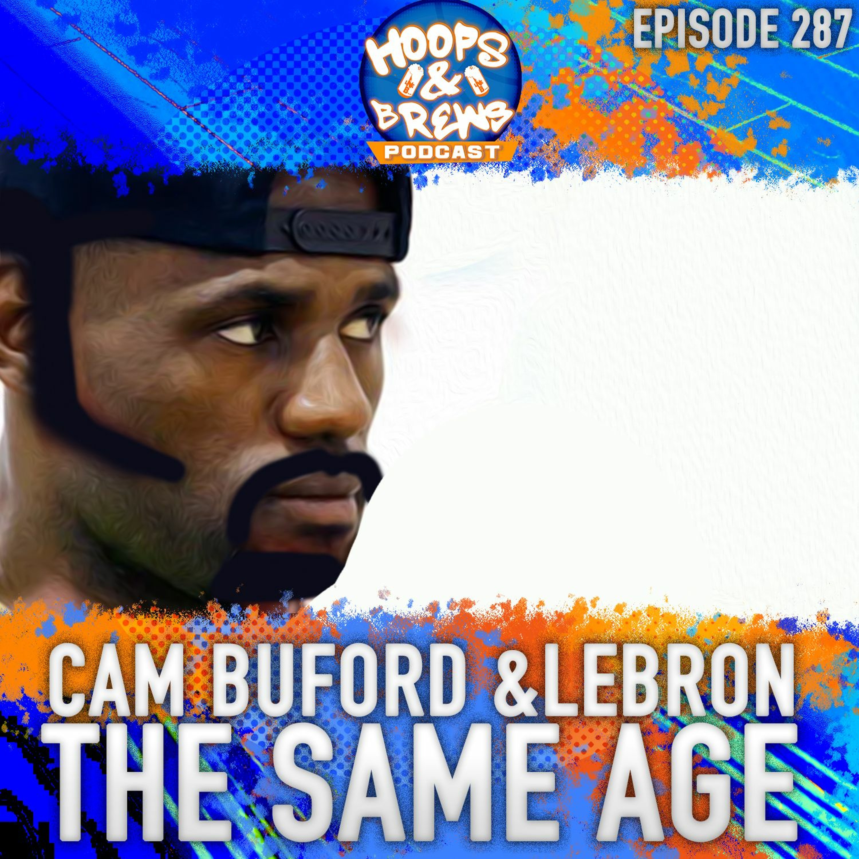 Hoops & Brews Ep. 287: Cam Buford & LeBron the Same Age (feat. Cam Buford) 4.22.24 episode artwork