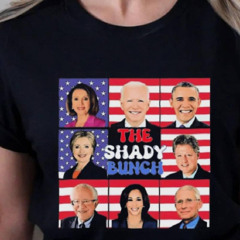 The Shady Bunch Funny American Flag 4th Of July Shirt