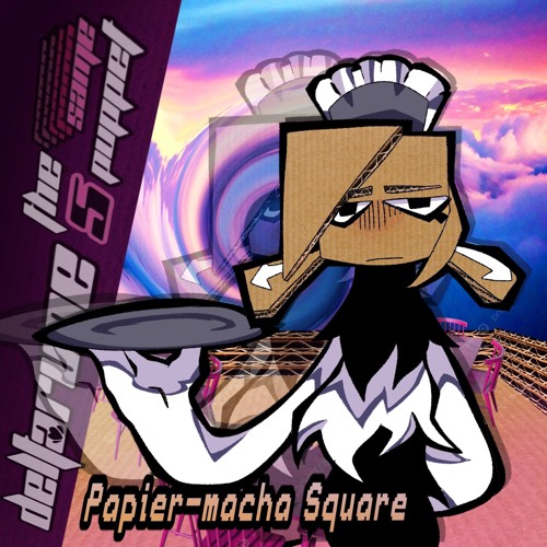 Papier-macha Square - [Deltarune; The 5XSame Puppet]