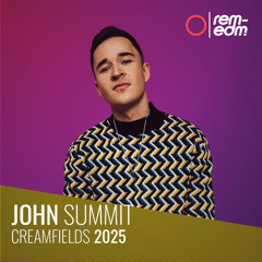 ⭕️ John Summit [REM] | 2025 Live at Creamfields UK | Day1 [Remastered]