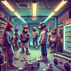Crowds In The Store