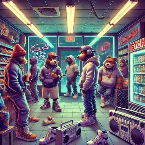 Crowds In The Store