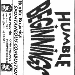 Humble Beginnings - Scavenger Type (Live)
