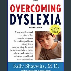 {PDF} 📚 Overcoming Dyslexia (2020 Edition): Second Edition, Completely Revised and Updated     Pap