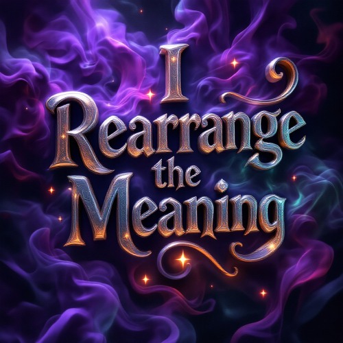 I rearrange the meaning