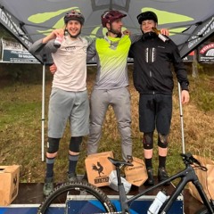 DH Golovec trails test day 2024 - Luka Berginc, Ažbe Kalinšek