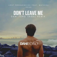 Lost Frequencies feat. Mathieu Koss - Don't You Leave me  Dani Toro Remix