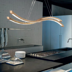 Lampade Sospese Italiane per un Design che Valorizza la Materia