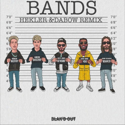 Dirty Audio x Bobby Blakdout (Feat. Gucci Mane) - Bands (Hekler & Dabow Remix)