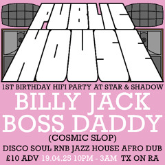 1st Birthday Party @ Star and Shadow (Diz b2b Vinny b2b Boss Daddy b2b Billy Jack)