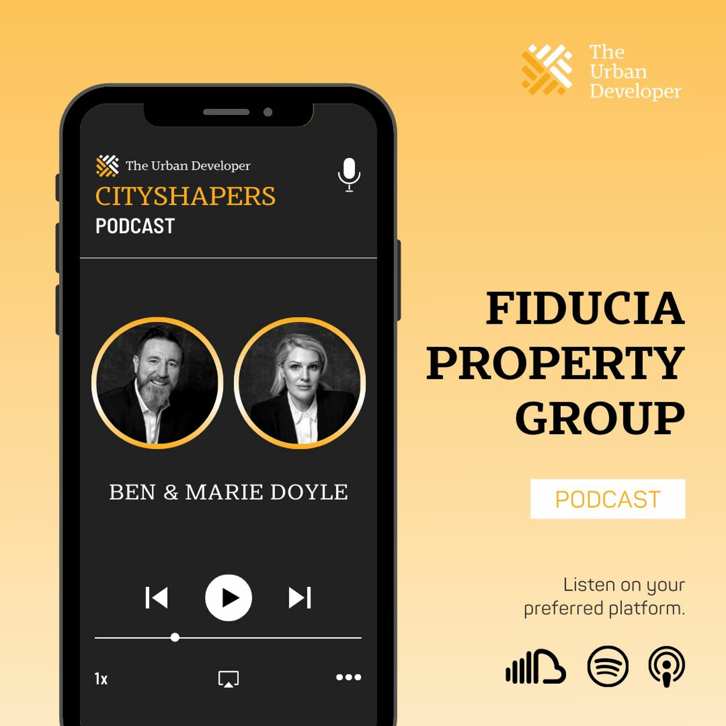 City Shapers Podcast: Fiducia - Ben and Marie Doyle episode artwork