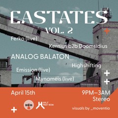 EASTATES w/ KERNIUS @ RADIO BUENA VIDA