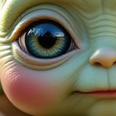 Baby Yoda Fly