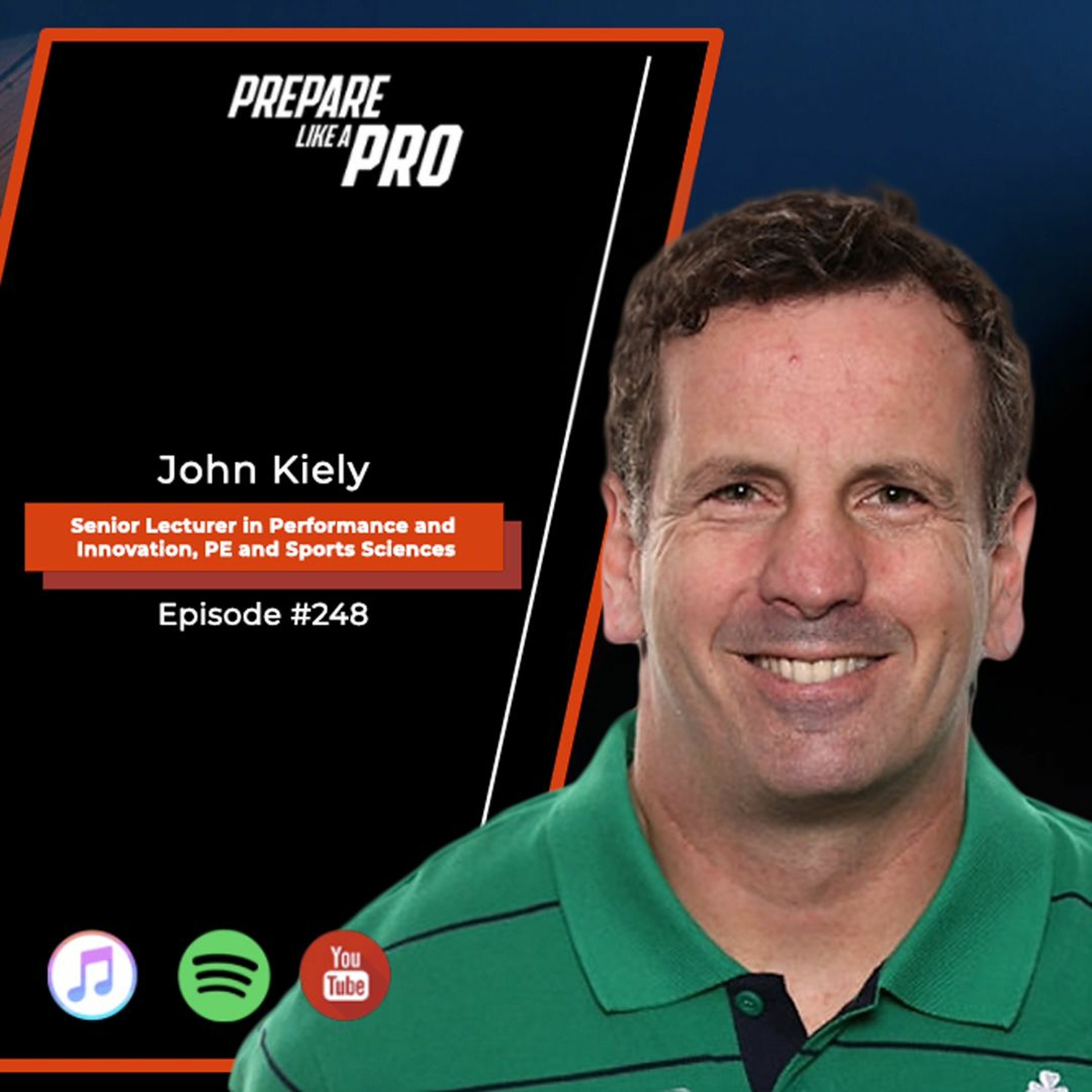 #248 - John Kiely, Senior Lecturer in Performance and Innovation, PE and Sports Sciences episode artwork