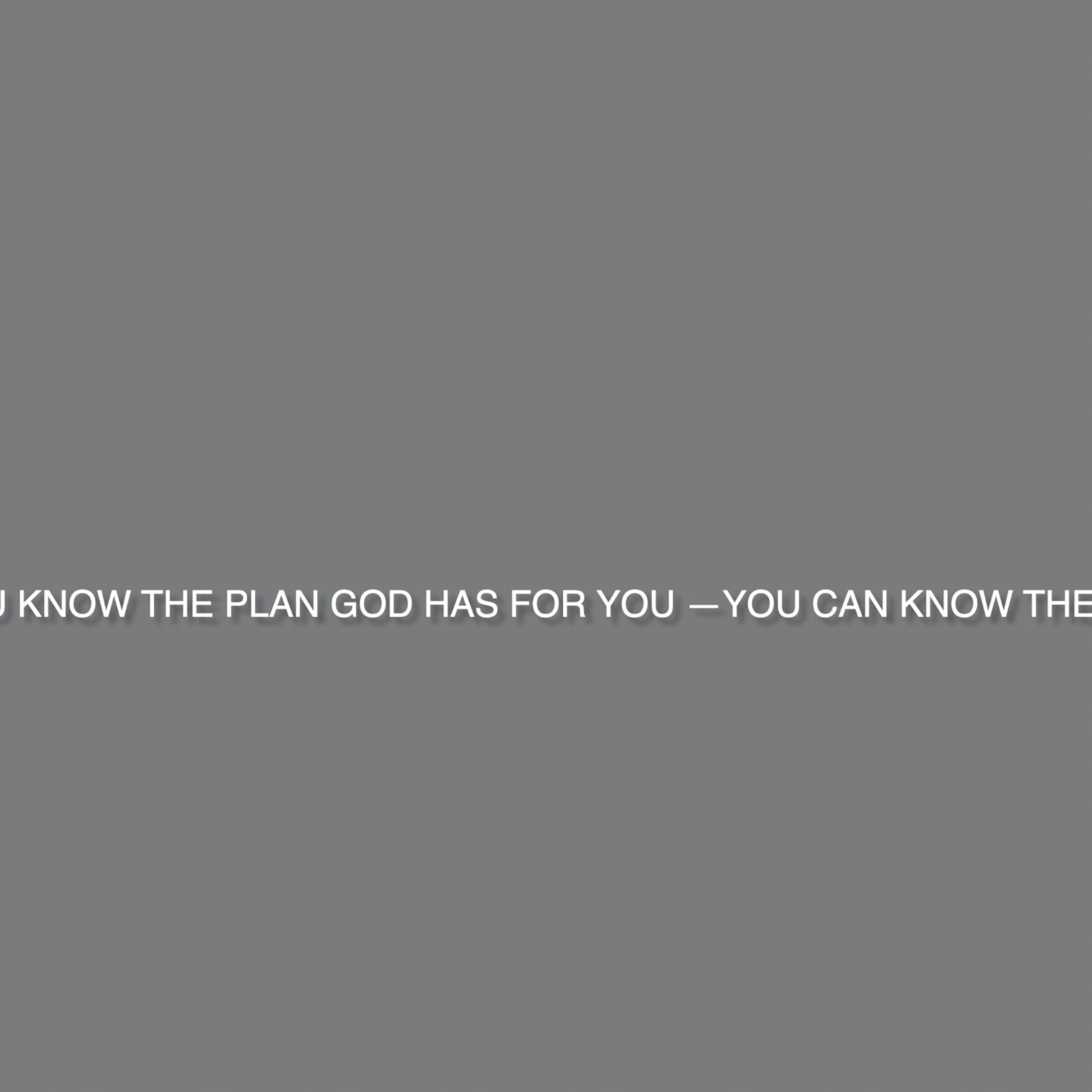 WHEN YOU KNOW THE PLAN GOD HAS FOR YOU —YOU CAN KNOW THE ENEMY'S LIE episode artwork