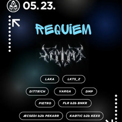 Requiem Chapter 1 closing set (rawstyle-hard-industrial, 165-175bpm)