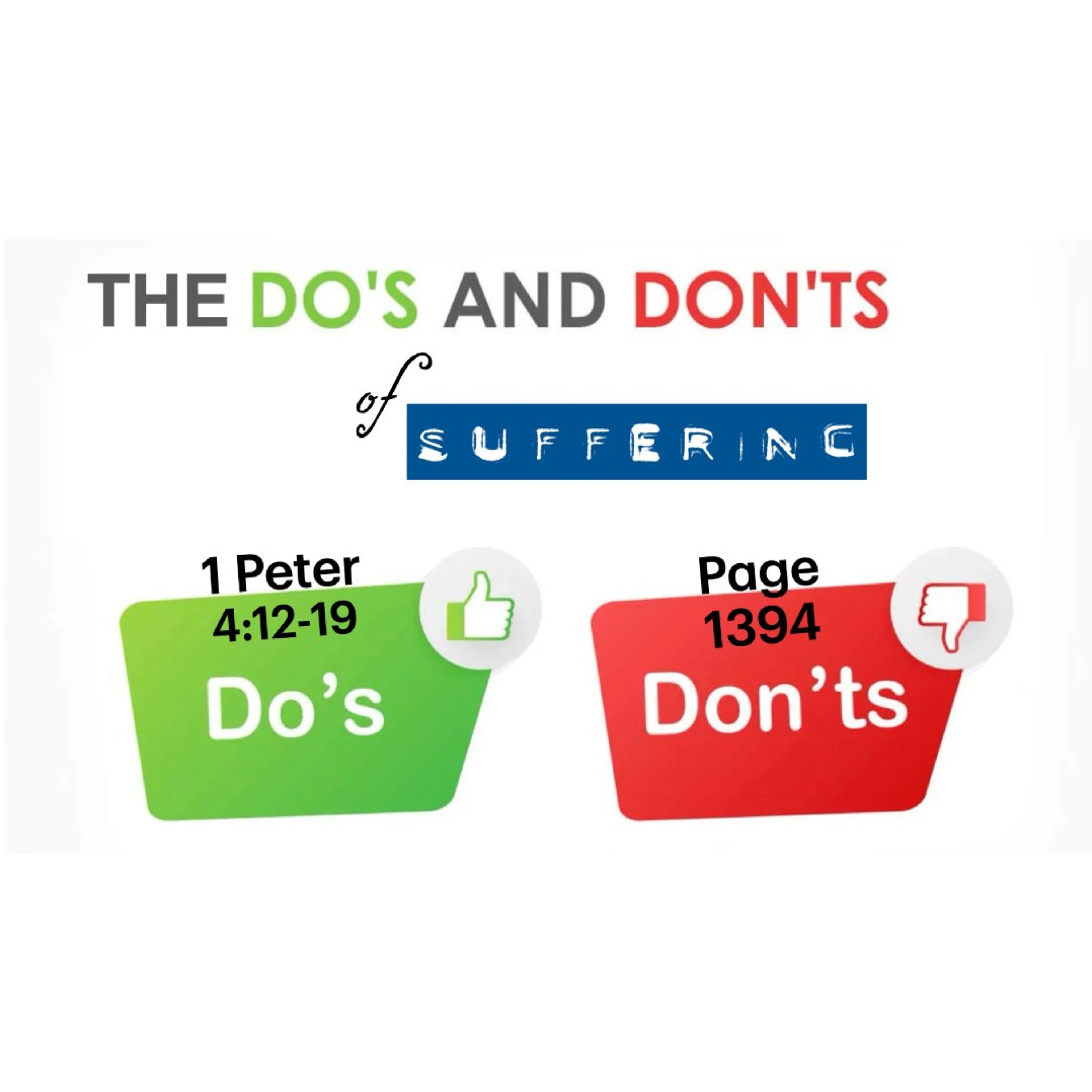 7-19-26: Do's and Don'ts of Suffering episode artwork