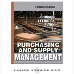 [Free] KINDLE 🗂️ Purchasing Supply Management by  P. Fraser; Leenders Johnson EPUB K