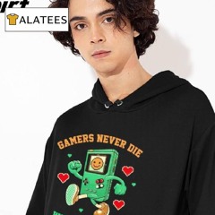 Gamers Never Die We Just Respawn Shirt