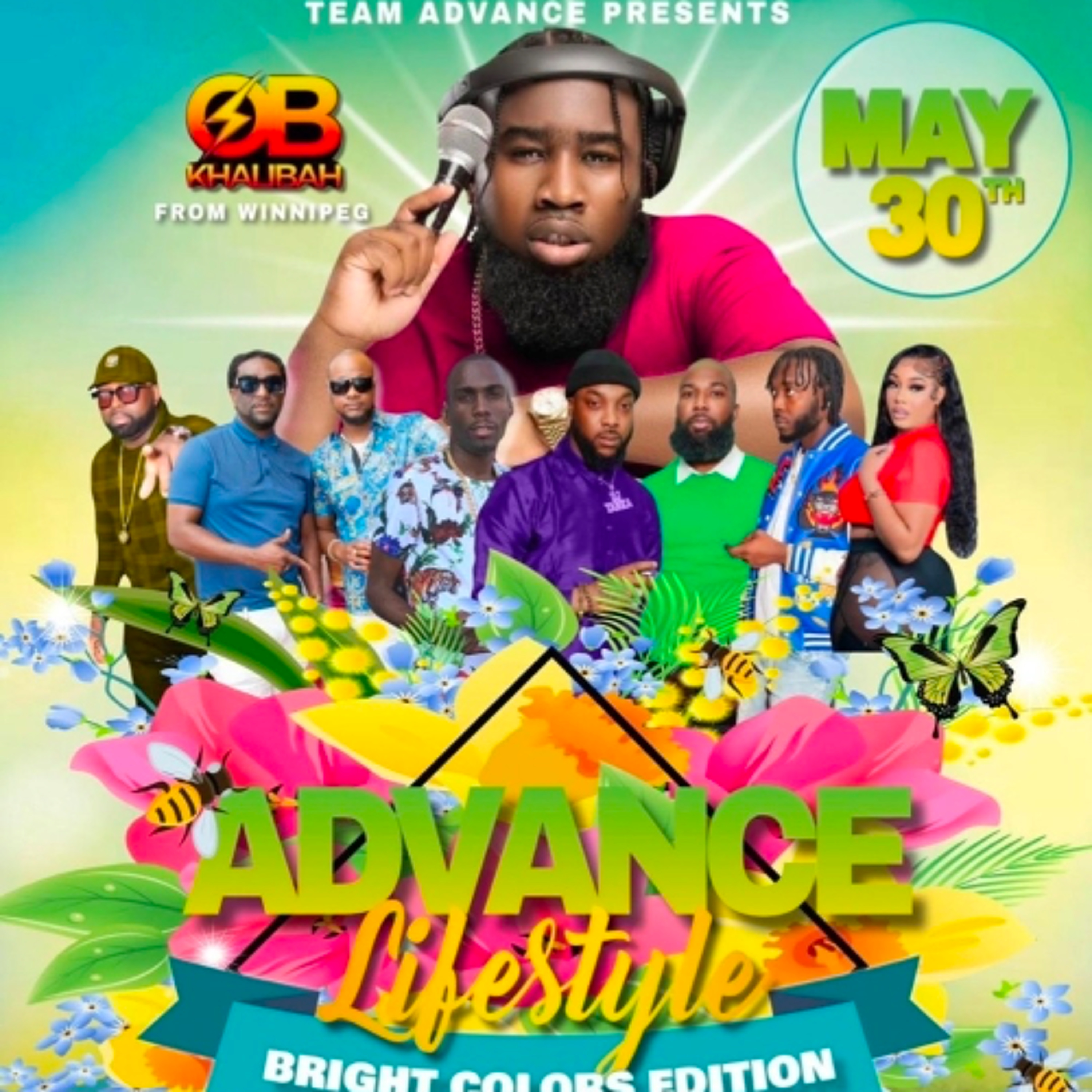ADVANCE LIFESTYLE "BRIGHT COLORS EDITION" - LANDO RAVERS/SEXY SHAN/OB KHALIBAH/HEAVY METAL/DRESS CODE TRU VIBES/SKY TEAM @GLITZBY GILLZ BANQUET HALL, BRAMPTON 5/30/2026 episode artwork