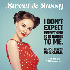 [FREE] KINDLE 📩 Sweet & Sassy 2020 Wall Calendar by  Trends International EBOOK EPUB