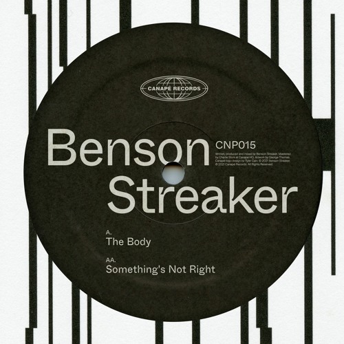 Benson Streaker - The Body