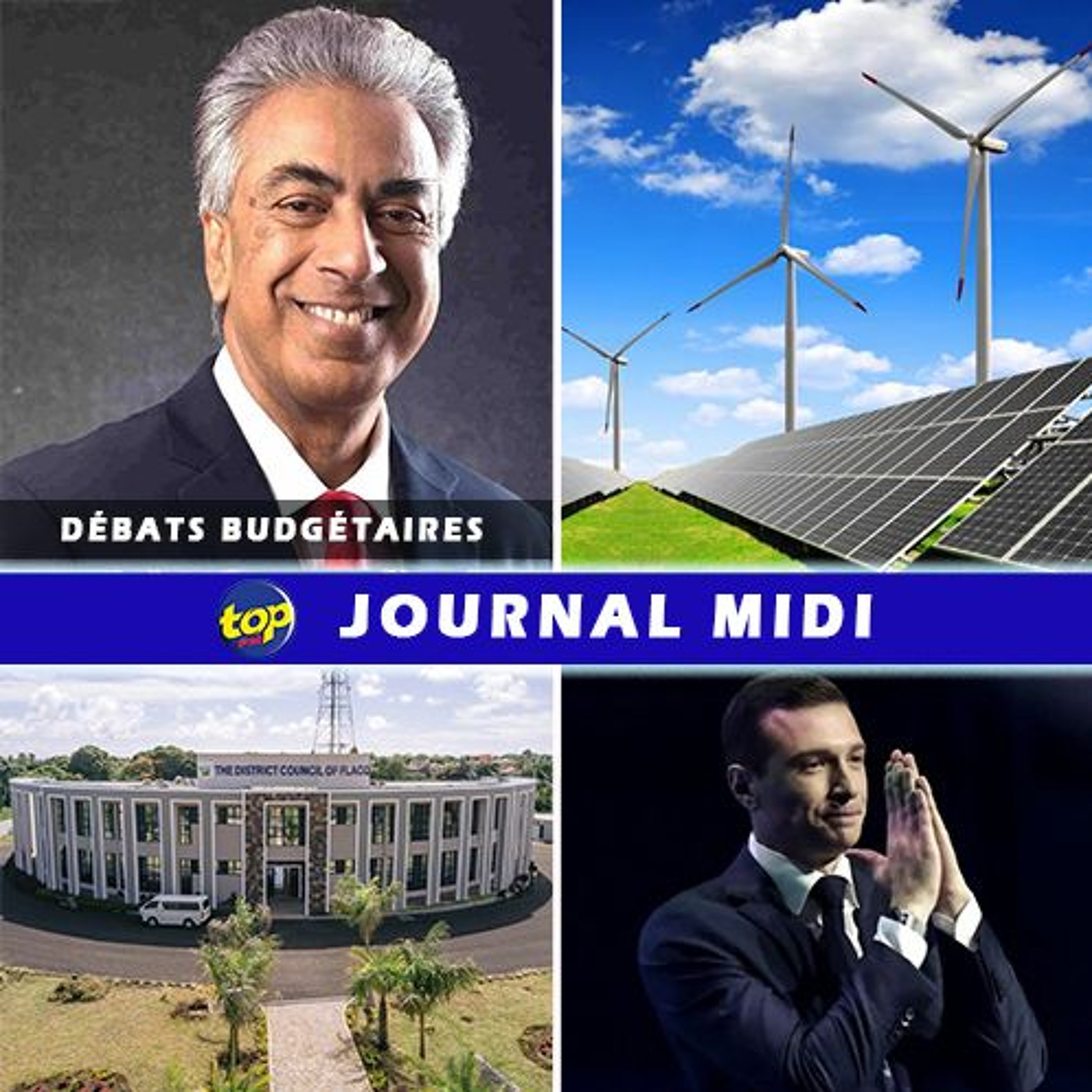 Le journal de midi de ce lundi 10 juin 2024