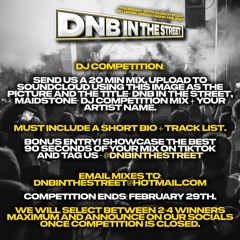 DNB IN THE STREET MAIDSTONE DJ COMPETITION MIX - CS GAS