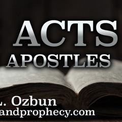 THE ACTS OF THE APOSTLES - Chapter 24: Paul Warns Felix of Righteousness, Self-Control & Judgement