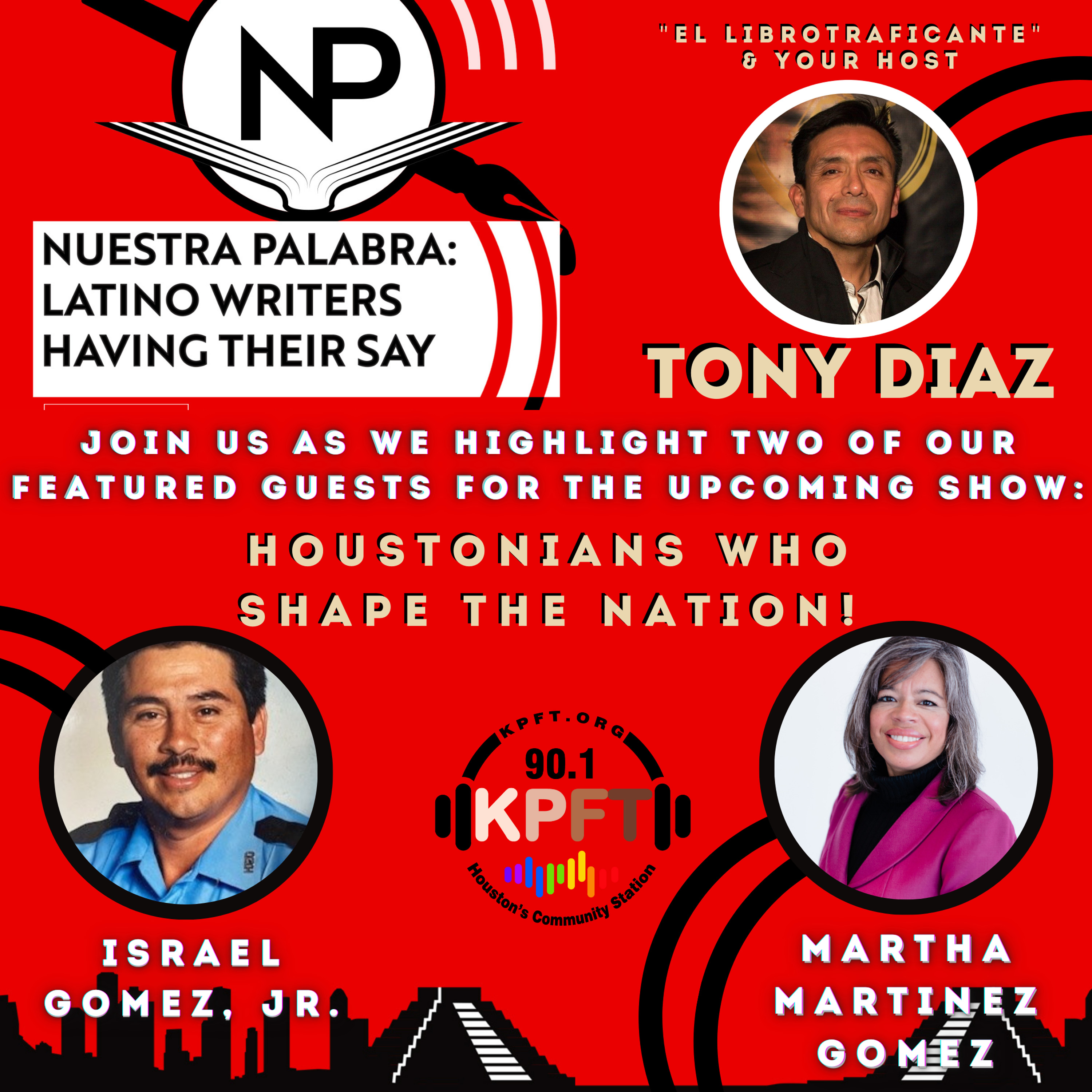 Nuestra Palabra: Latino Writers Have Their Say w/ Tony Diaz