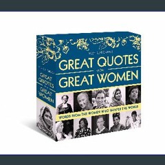 [EBOOK] 🌟 2024 Great Quotes From Great Women Boxed Calendar: 365 Days of Inspiration from Women Wh
