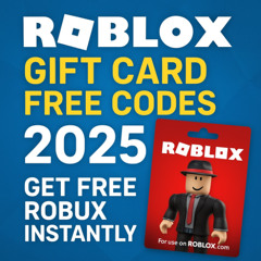 “Roblox Gift Card Free Codes 2025 – Get Free Robux Instantly!”