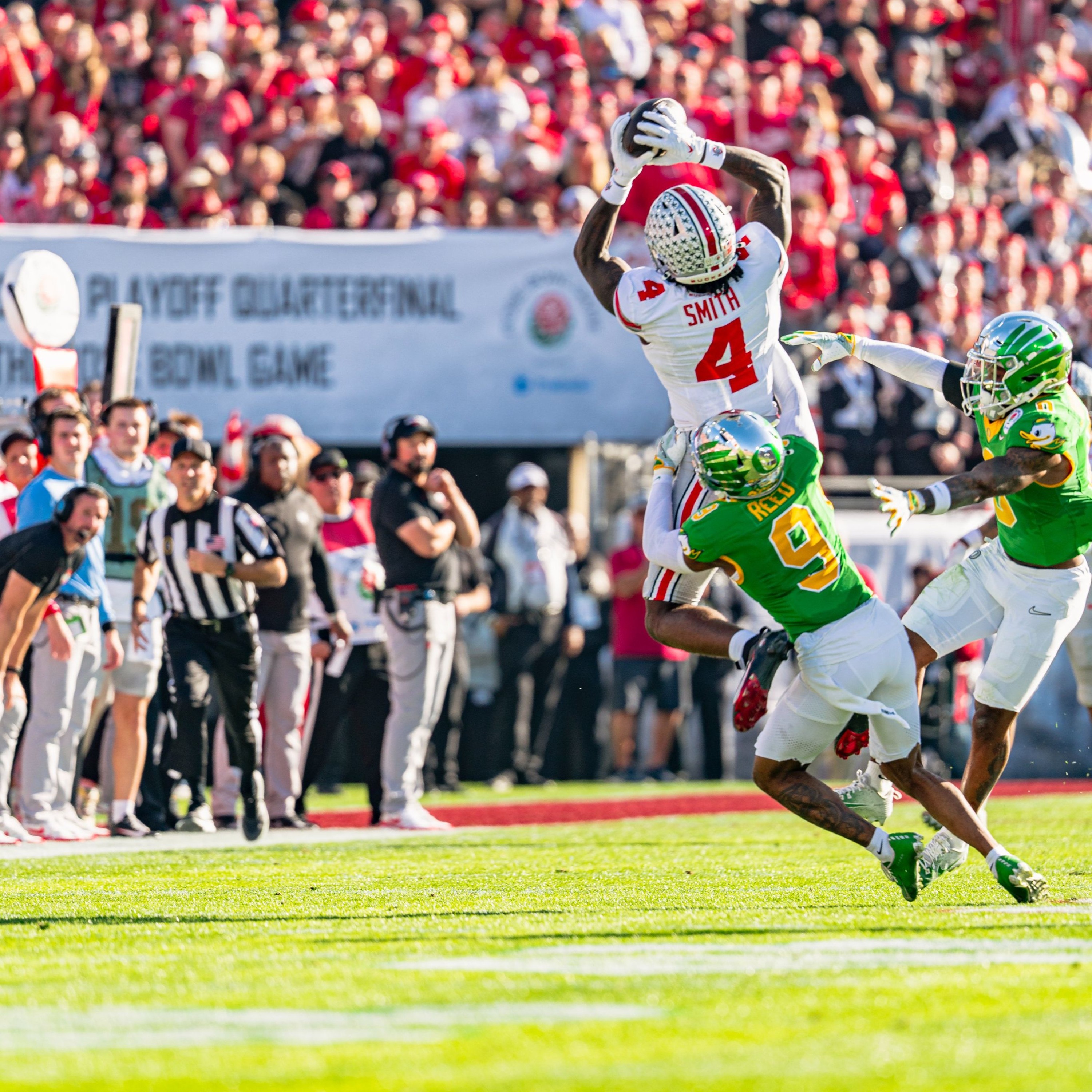 Ohio State écrase Oregon et Notre Dame dompte Georgia... Le Résumé des 1/4 de finale de Play-Offs ! episode artwork