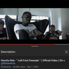 Honcho Rob - Left Foot Freestyle (prod. by Eddy Rivers)
