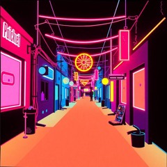 Neon Alley Haze