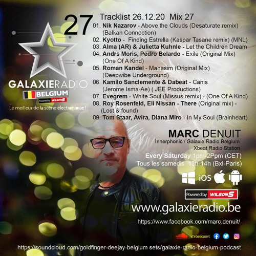 Planet Progressiv' Marc Denuit (be)Mix 027 Galaxie Radio Belgium