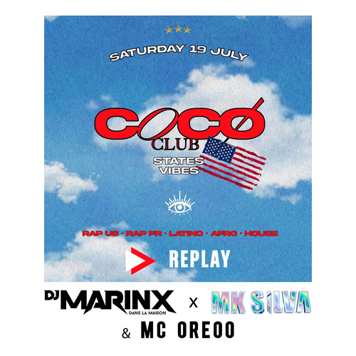 COCO LIVE MIX #2 ı 19/07/25 ı DJ MARINX x DJ MK SILVA & MC OREOO