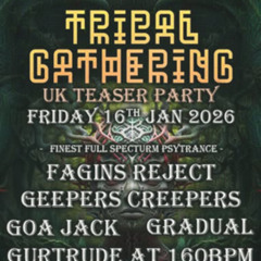 Tribal Gathering (UK Teaser) - Set Recording - Psytech