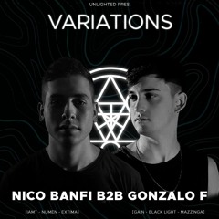 Nico Banfi B2B Gonzalo F LIVE At Variations 23.10 @ Uniclub