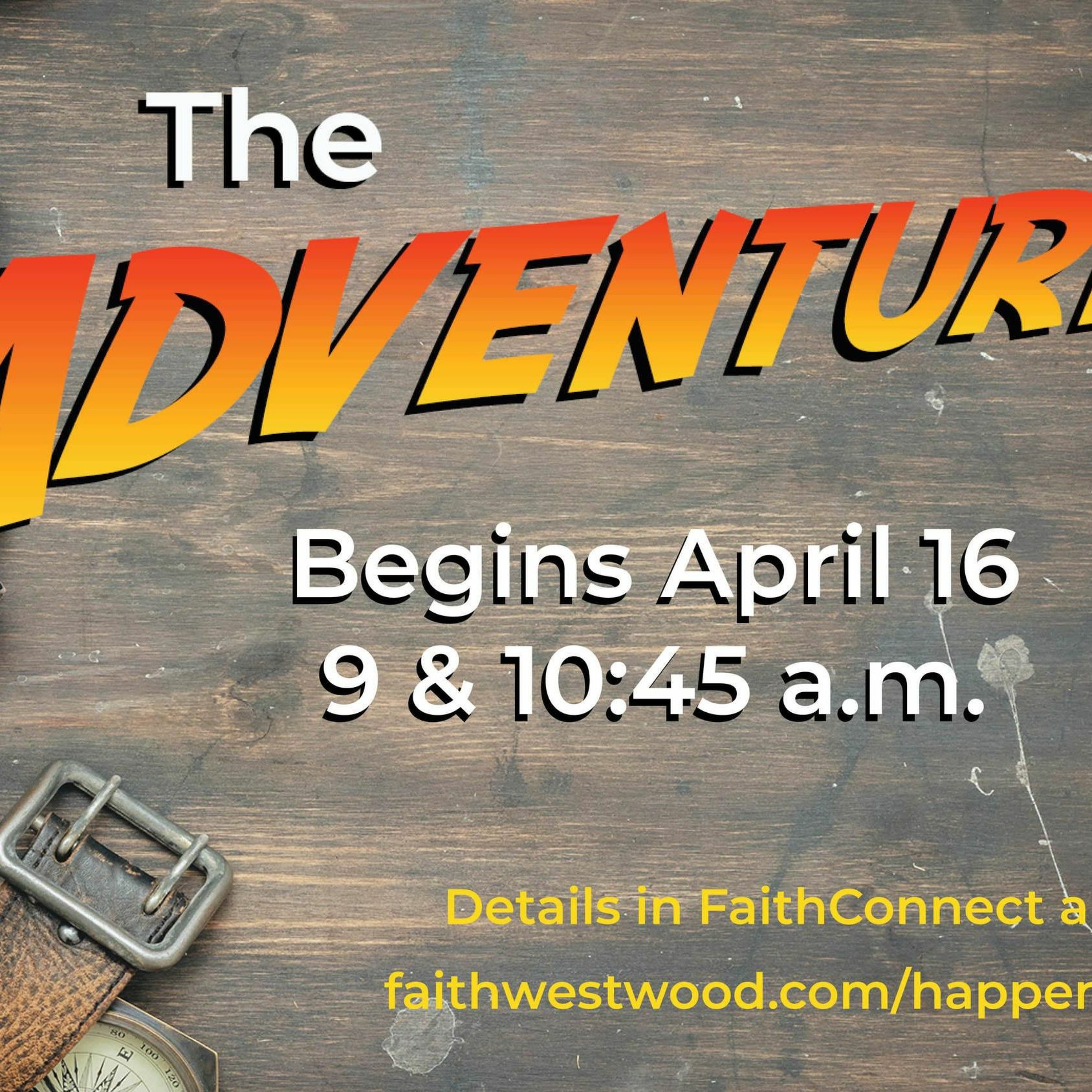 05-28-2023 - The Adventure - Don't Give Up When God Hasn't episode artwork