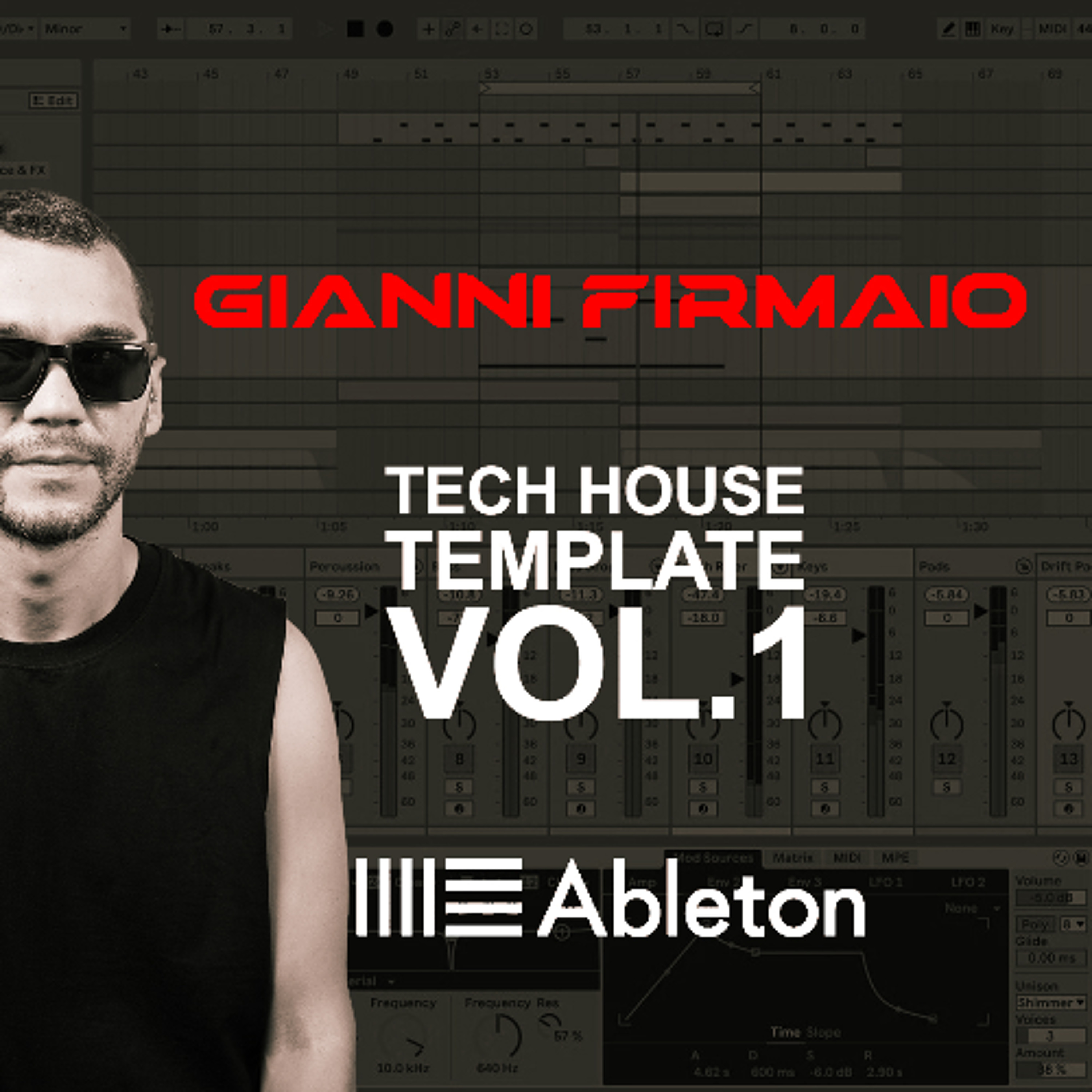 Gianni Firmaio - Ableton Tech House Template - Track Vol.1 - Bandcamp Exclusive episode artwork