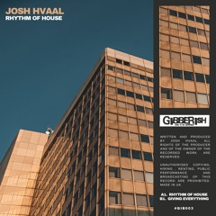 Josh Hvaal- Rhythm Of House (Extended Edit)