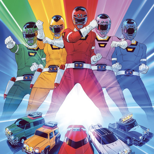 POWER RANGERS FT CH3DARR AND DREO448