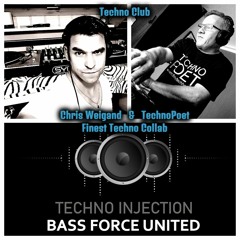 Techno Club Chris Weigand & TechnoPoet  The Finest Techno Collab  live @Trax-Radio-UK